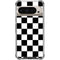 Black and White Checkered Pixel 9 Pro XL Clear Case